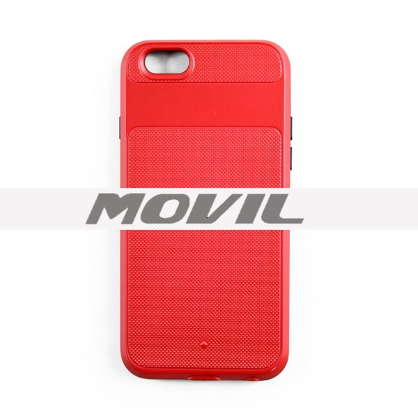 NP-2517 Funda TPU y PC 2 en 1 para Apple iPhone 6-16